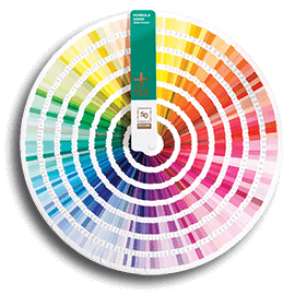 PMS inks color chart