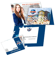 Magna-Peel Laminated Postcard (8.5x5.25; 14pt) with 3.5 x 4 Magnet (25 mil)
