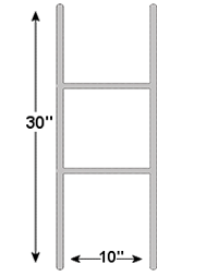h stake dimensions